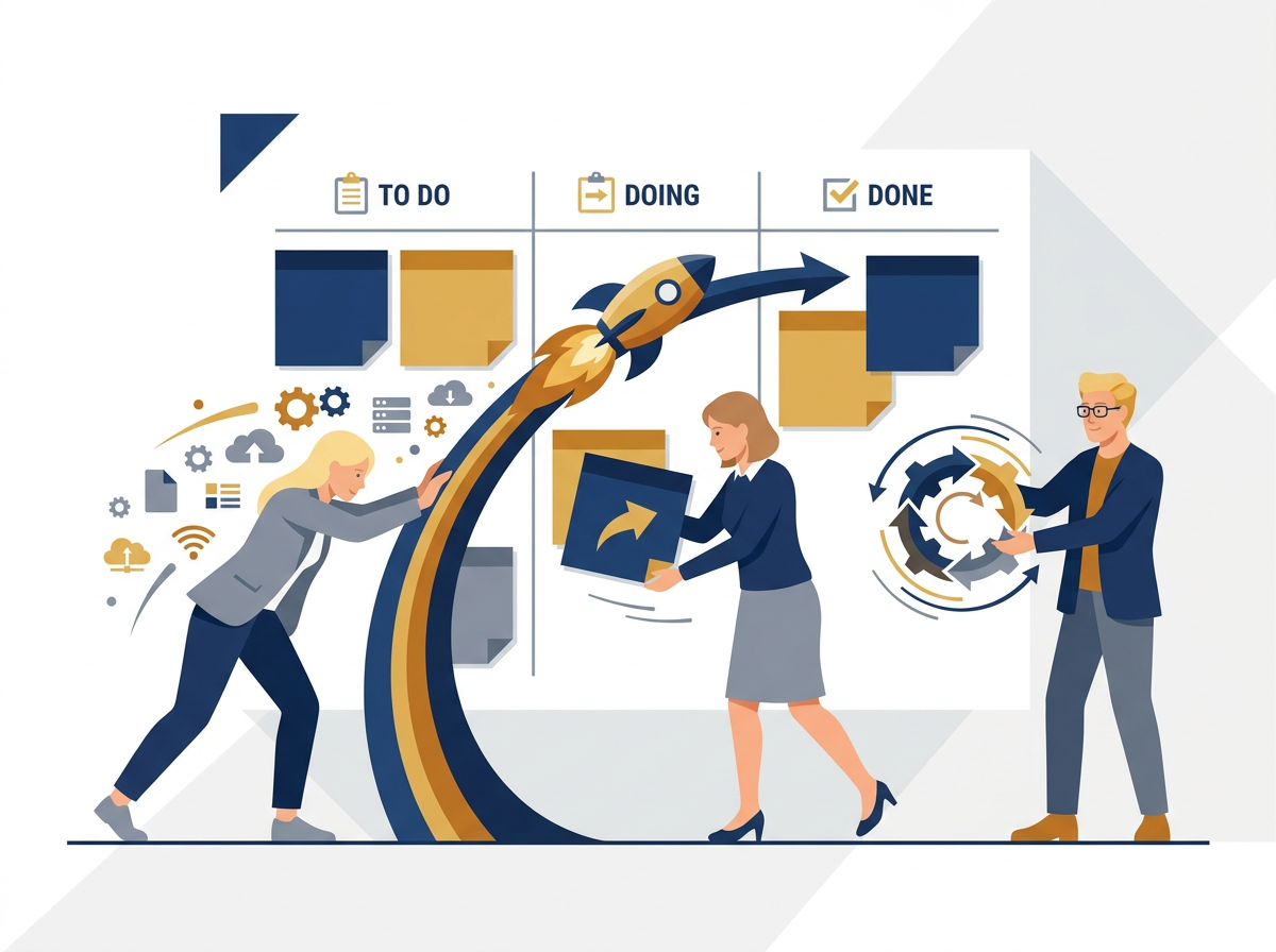 Agile werken versnelt de digitale transformatie van je organisatie. Zo zet je de eerste stap